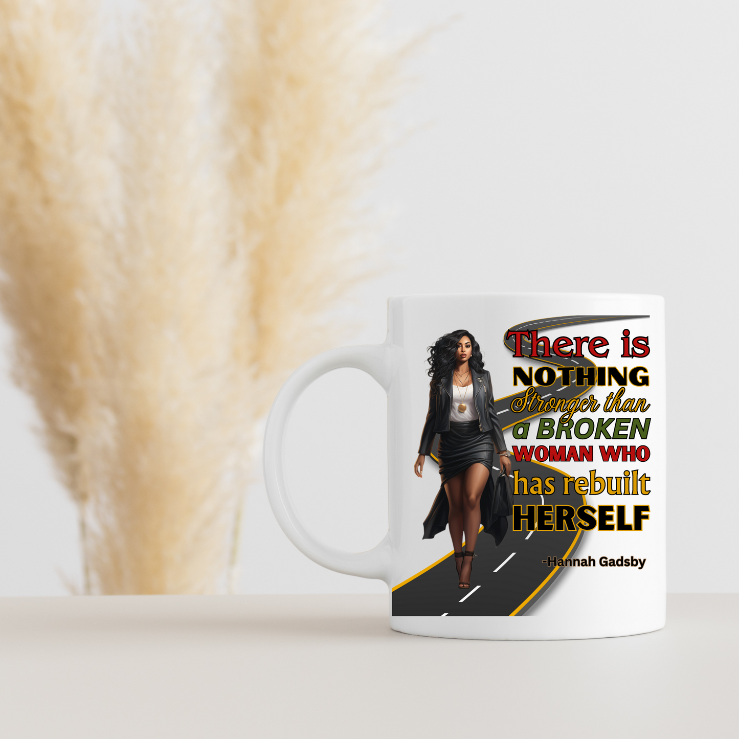 15oz Ceramic Mug-Strong Woman