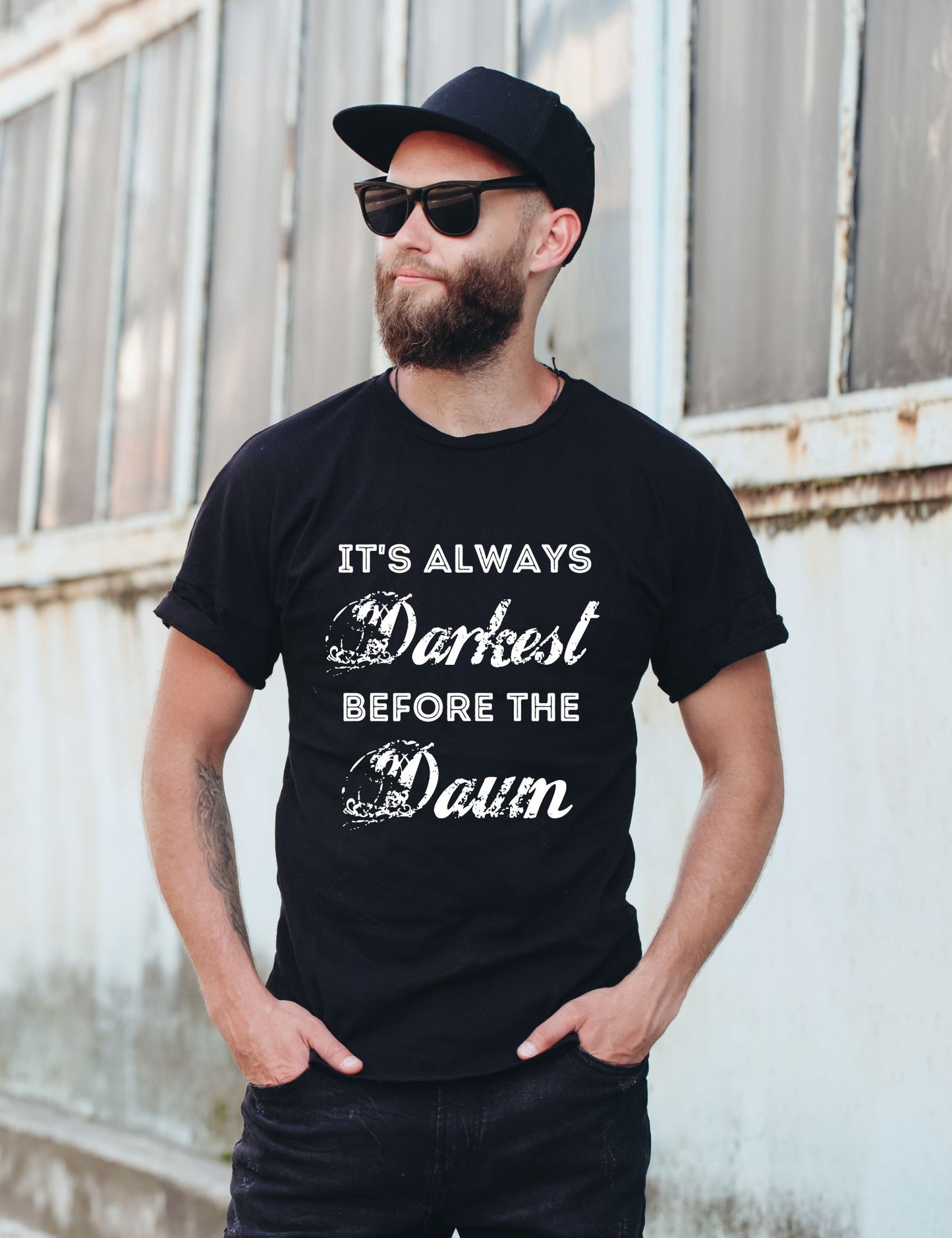 Darkest before the Dawn-Inspo Tee